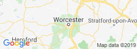 Worcester map